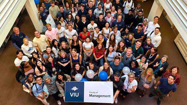 VIU Faculty of Management students