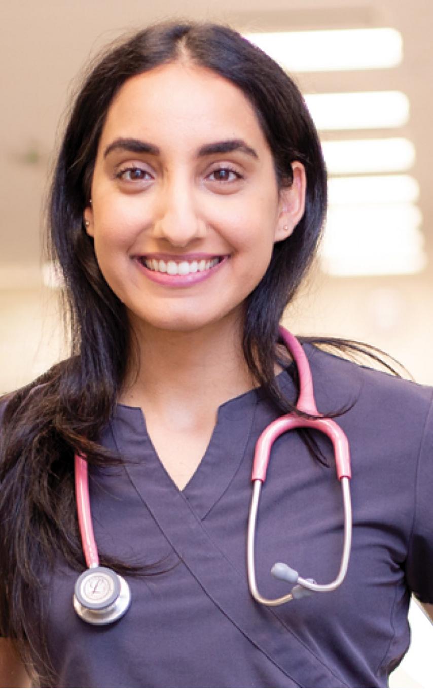 VIU nursing student.
